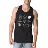 Skulls Mens Black Tank Top