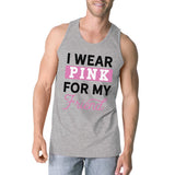 I Wear Pink For My Friend Mens Tank Top