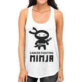 Cancer Fighting Ninja Womens Tank Top
