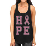 Hope Ribbon Womens Tank Top