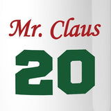 Mr. And Mrs. Claus Matching Couple White Mugs