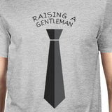 Raising A Gentleman Ladies Love A Gentleman Owner and Pet Matching Grey Shirts