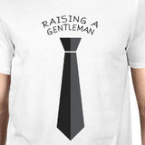 Raising A Gentleman Ladies Love A Gentleman Owner and Pet Matching White Shirts