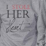 Stealing Last Name Matching Sweatshirt Pullover Cute Honeymoon Gift