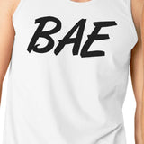 Bae And Owner Of Bae Matching Couple White Tank Tops
