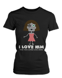 Love You More Than a Zombie Loves Brains Matching Couple Shirts (Set)