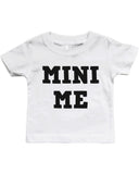 Daddy and Baby Matching T-Shirt Set - Mini Me Infant White Tee